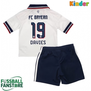 Bayern Munich Alphonso Davies #19 Replik Auswärtstrikot Kinder 2026-27 Kurzarm (+ Kurze Hosen)